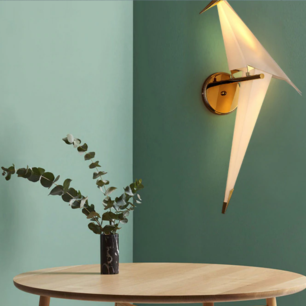 Applique murale design en forme d’oiseau moderne