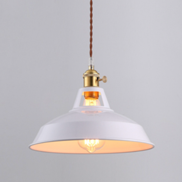 Suspension LED en métal coloré – modèle Loft