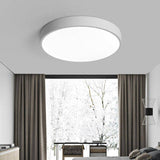 Plafonnier LED arrondi et plat – design moderne (plusieurs tailles)